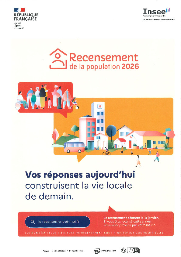 Recensement 2026