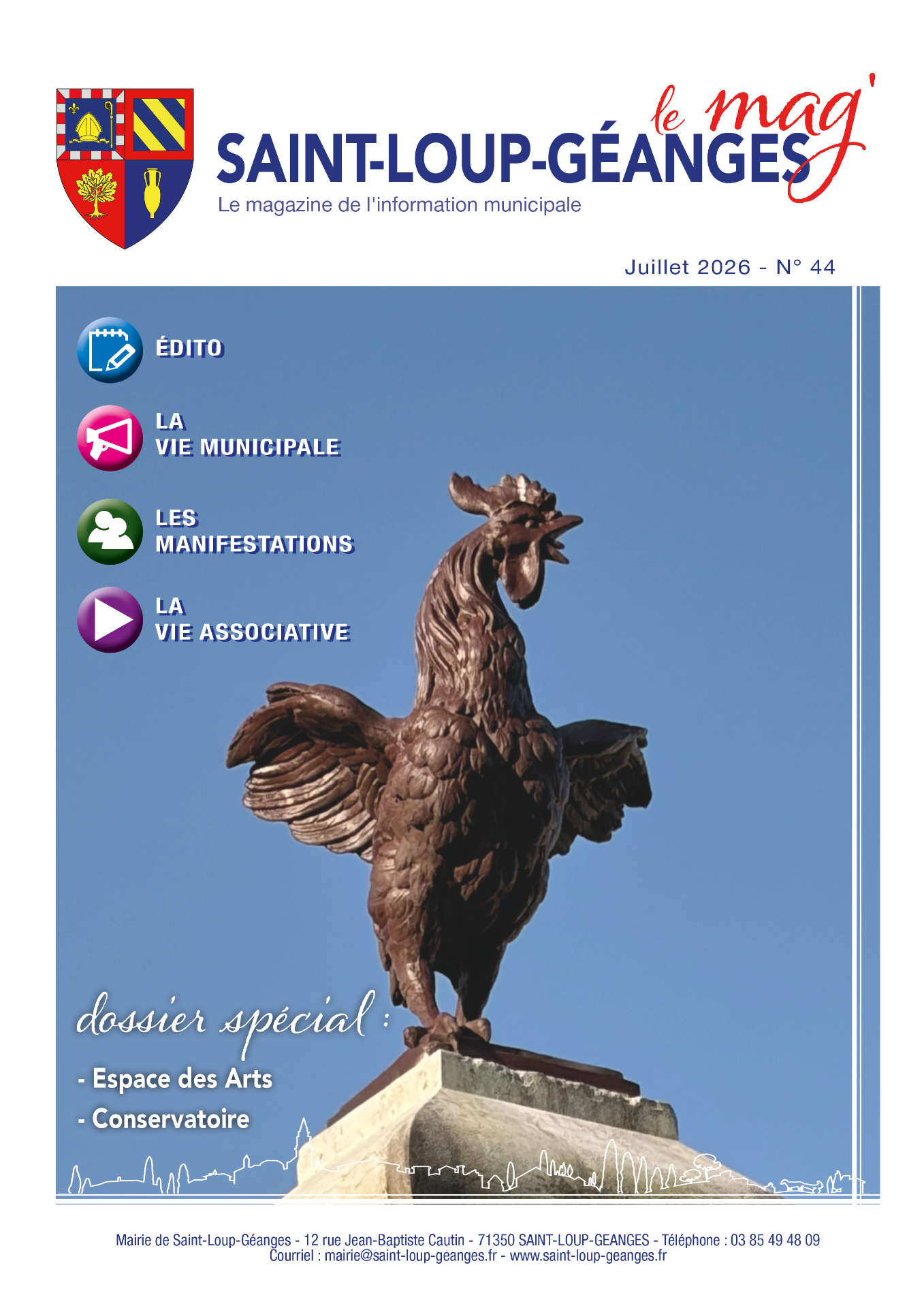 Bulletin municipal n°44 - Juillet 2026